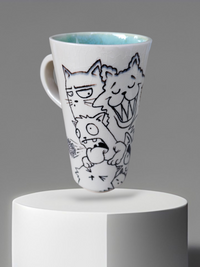 Taza "Alta Gatitos"
