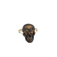 Anillo Cráneo Dorado