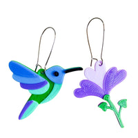 Aretes Colibrí