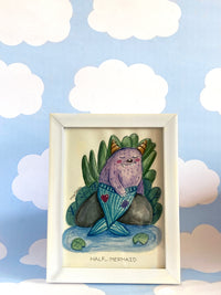 Arte Original "Half Mermaid"