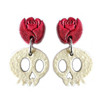 Calavera rosa movil