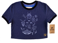 Crop Top "Magia oscura"
