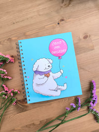 Libreta Grande Como por ansiedad