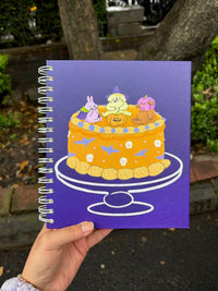 Libreta grande "Pastel spooky"