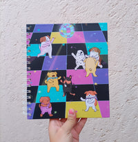Libreta "Perritos Bailarines"