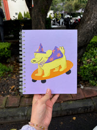 Libreta grande "Queremos halloween"