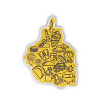 Sticker gastronomico CDMX
