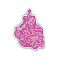 Sticker gastronomico CDMX