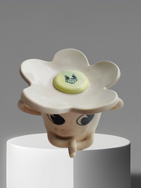 Juego taza ojitos con plato