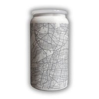 Vaso de acero blanco Ciudad de México