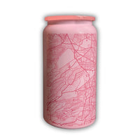Vaso de acero Rosa Ciudad de México