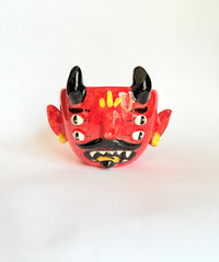 Taza Diablo Máscara
