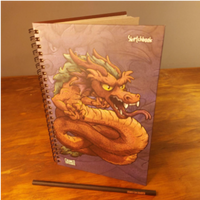 Sketchbook "Dragon Rojo"