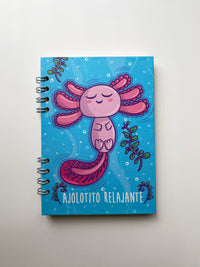 Libreta "Ajolotito Relajante"