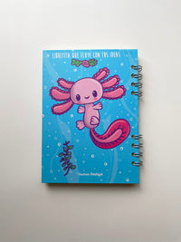 Libreta "Ajolotito Relajante"