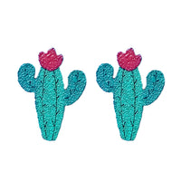 Broqueles "Cactus bracitos" mini