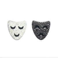 Broqueles "Máscaras de teatro"