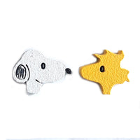 Broqueles "Snoopy y woodstock"