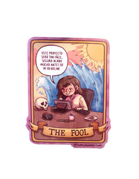 Sticker Vinil "The fool"