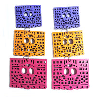 Aretes Triple Calavera