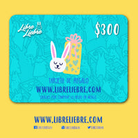 Tarjeta de regalo $300