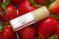 Bálsamo labial con color fresa