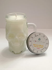 Calavelita de flan de vainilla (vela de masaje)