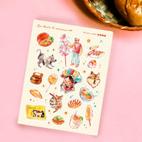 Planilla de Stickers "Cositas mexas vol. 3"