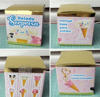 Caja llavero "helado sorpresa"