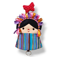 Muñequita Mazahua Guarda Llaves