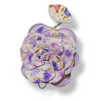 Guarda llaves "Flor violeta"