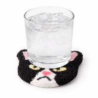 Porta vasos gato