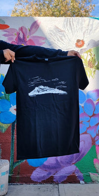 Playera Iztlaccihuatl negra