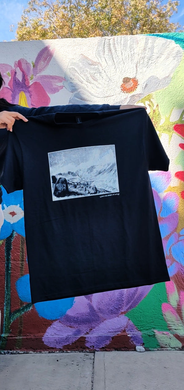 Playera nevado de Toluca negro