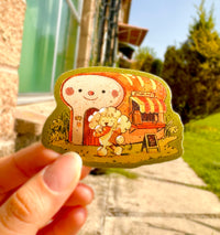 Sticker casa pan