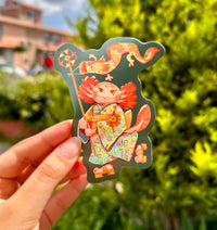 Sticker Ajolo-geisha