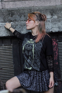 Playera "Flores para los vivos"