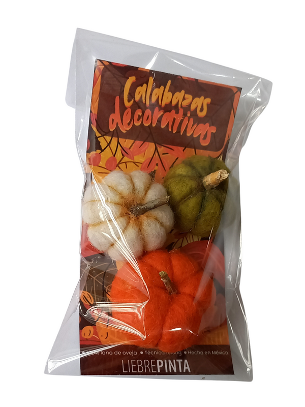 Calabazas de felting