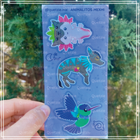 Sticker animalitos mexhi