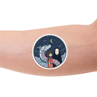 Tatuaje temporal viaje de chihiro