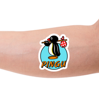 Tatuaje temporal Pingu