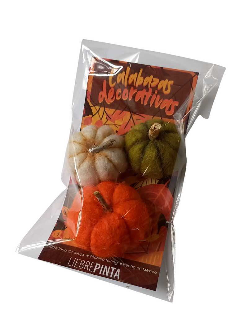 Calabazas de felting
