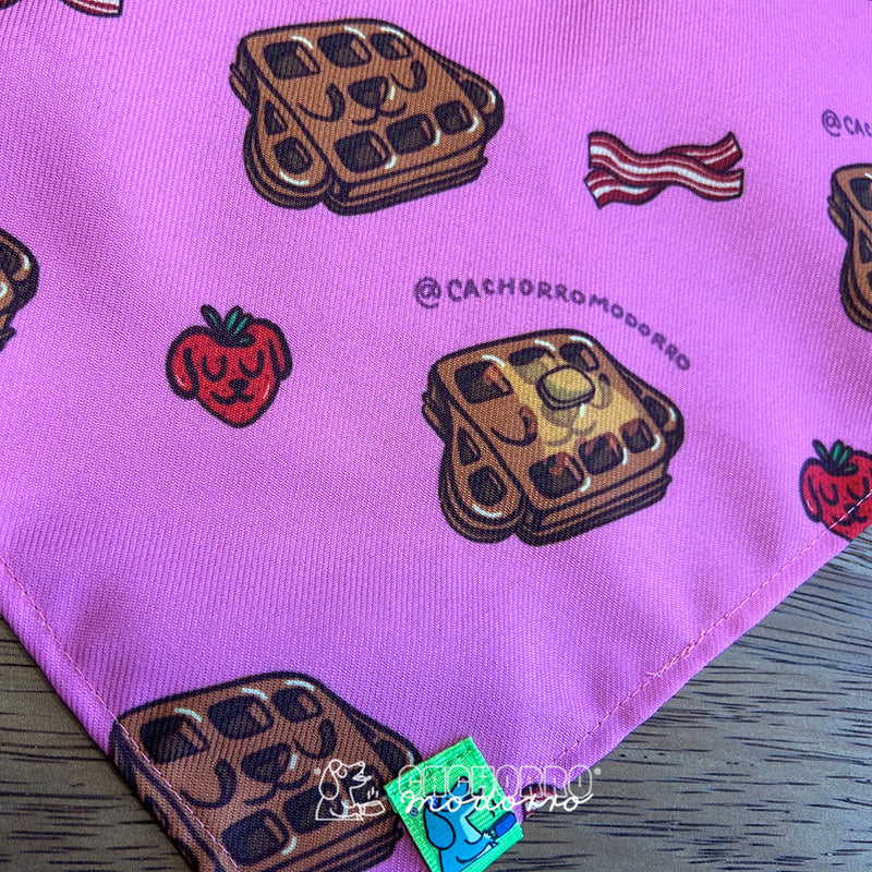 Bandana para Cachorro Modorro M "Waffles"
