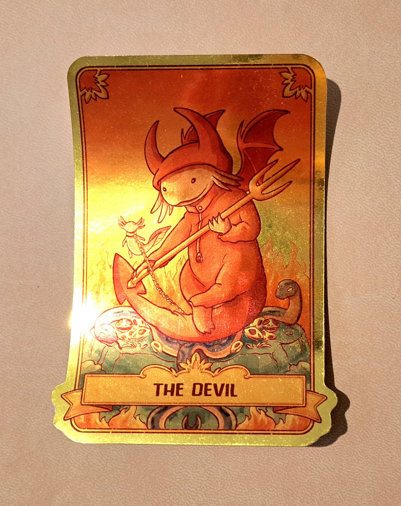 Sticker vinil "The Devil"