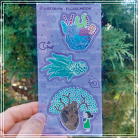 Sticker flora mexhi