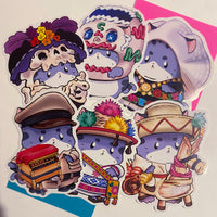 Set de sticker Gato México