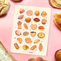 Planilla de Stickers "Pancitos mexicanos"