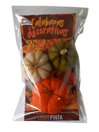 Calabazas de felting