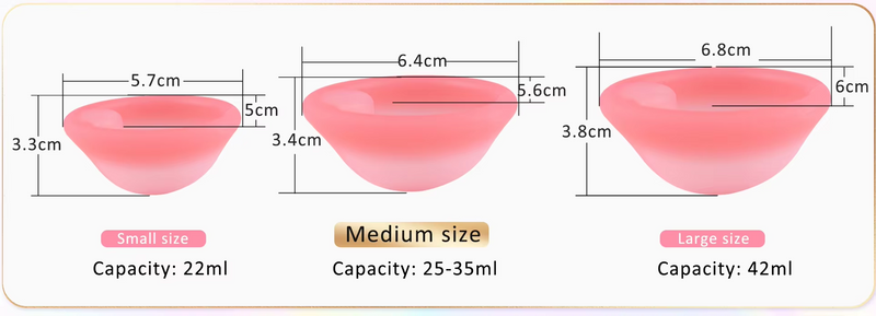 Kit Disco Menstrual Mediano + Case
