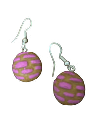 Arete concha rosa
